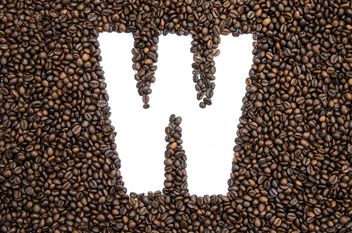 Alphabet of coffee beans - Kostenloses image #451927
